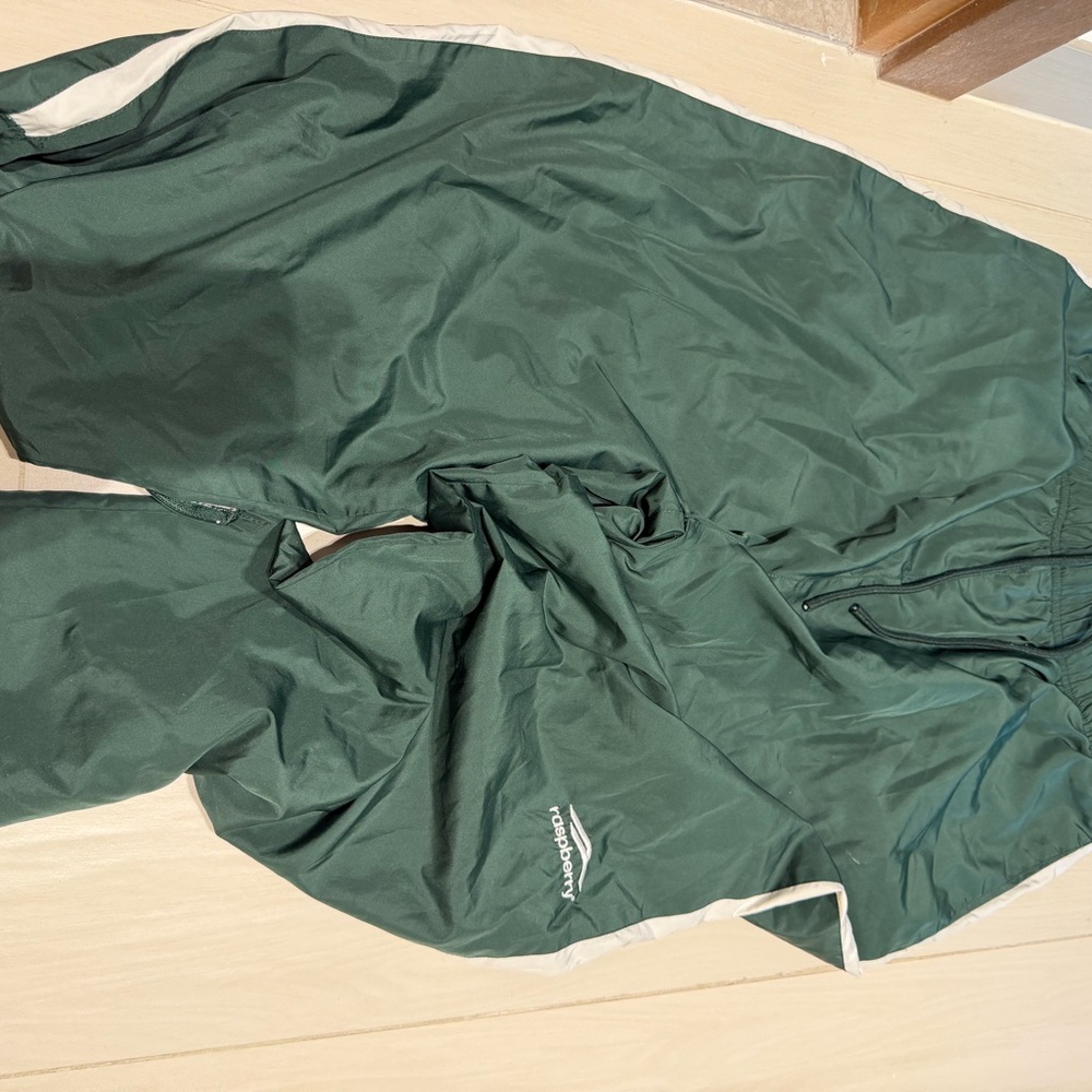 Green Windbreaker Jacket
